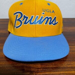 Vintage Zephyr UCLA Bruins Yellow Blue Retro Snapback  Hat